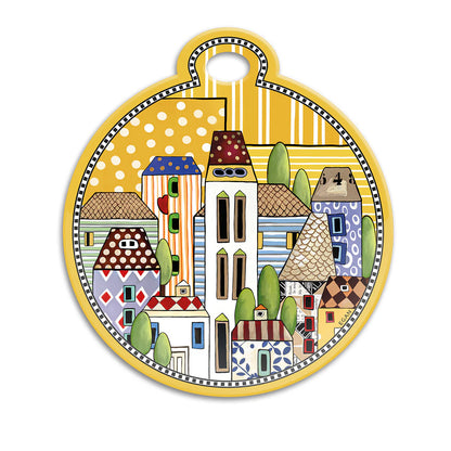 Sottopentola in ceramica Paese Mio - Vari Colori