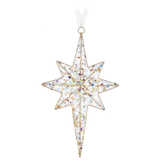 Decorazione Led Scintille Magiche - Cometa