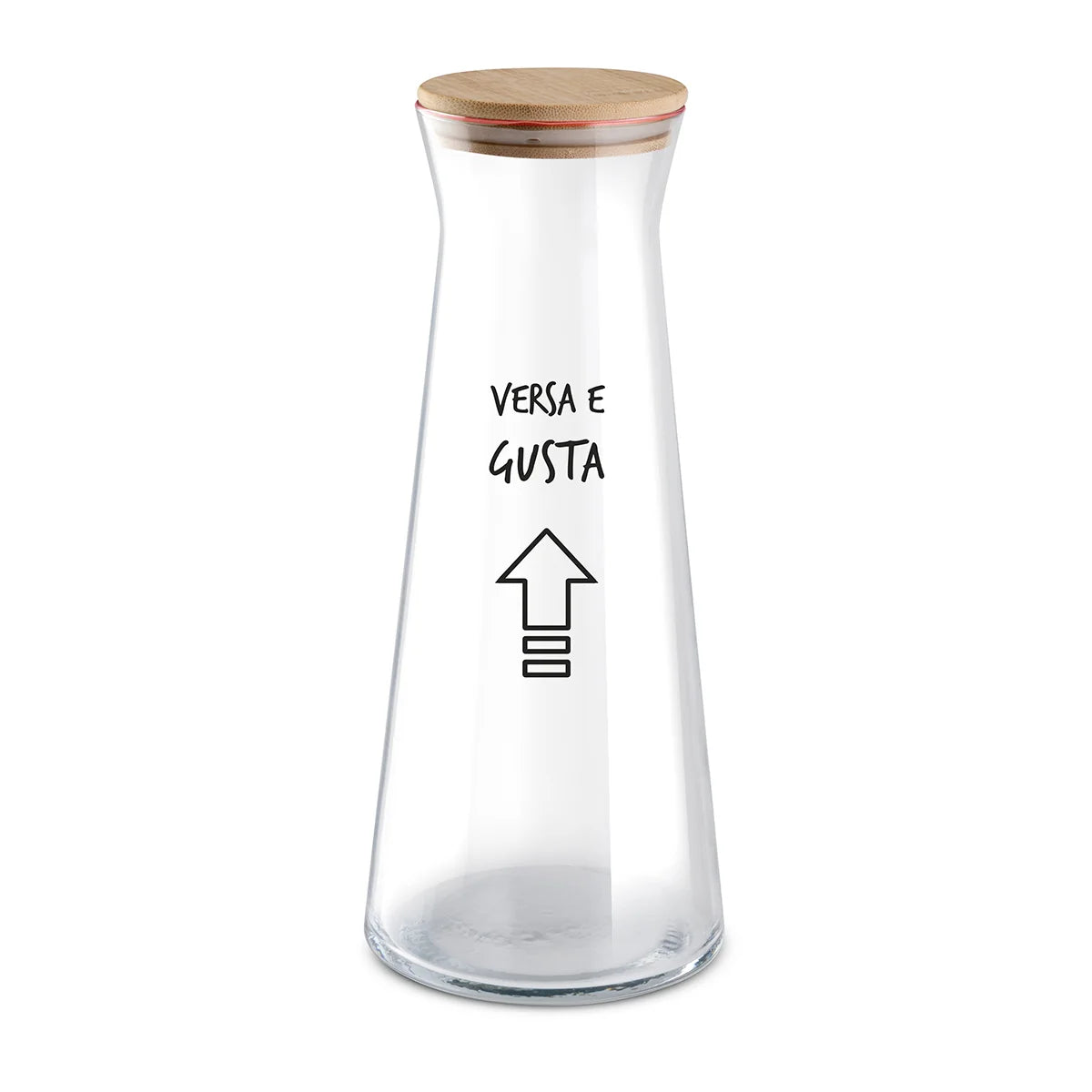 Caraffa con Tappo SMILE - Varie Scritte