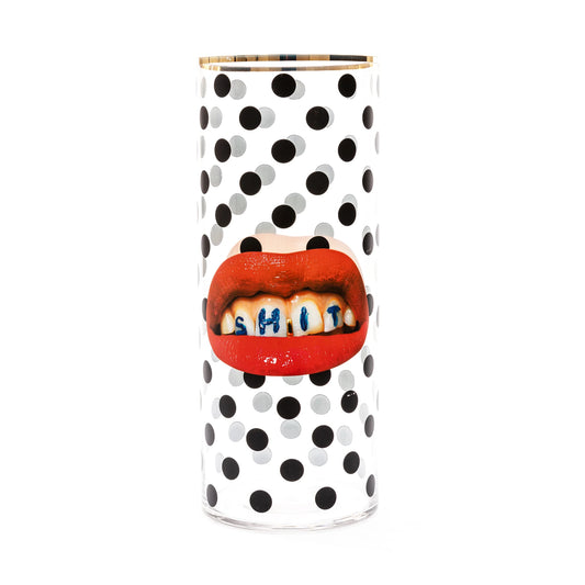 Vaso Cilindrico Grande Toiletpaper - Shit