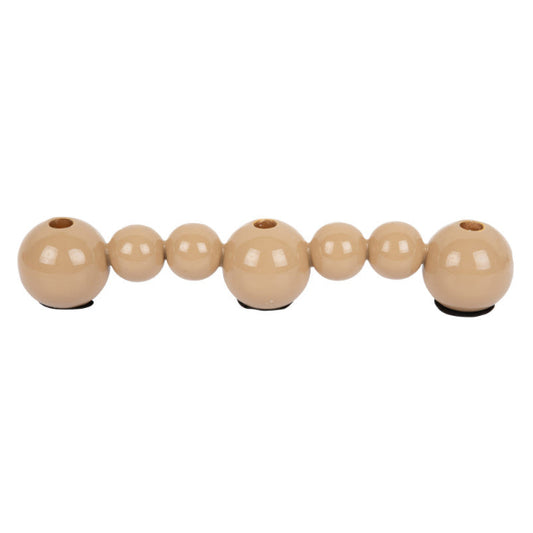 Portacendele Bubbles - Beige