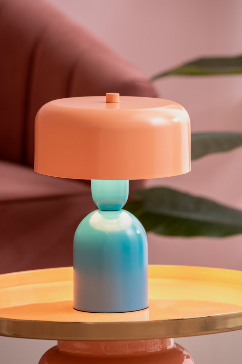 DOUBLE FUNKY Lampada da Tavolo - Azzurro