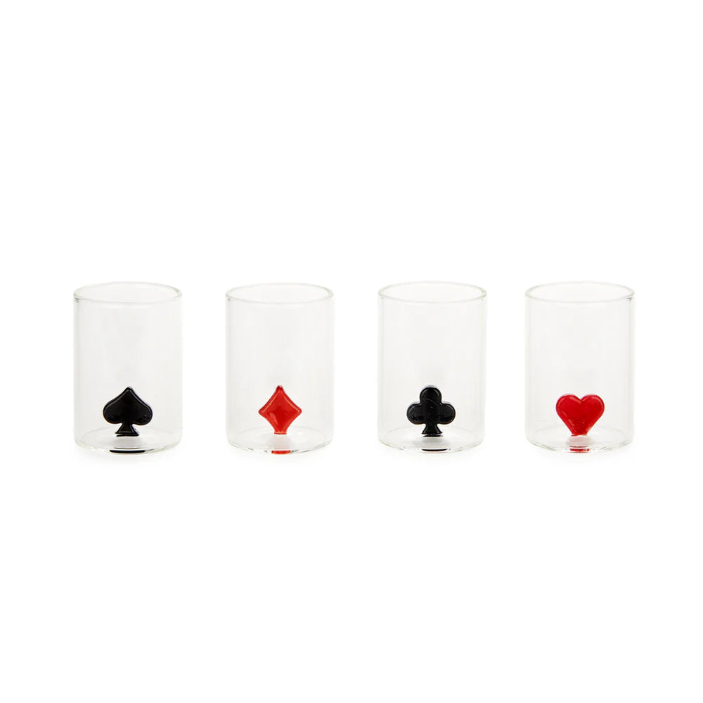 Set 4 Bicchierini liquore DEALER