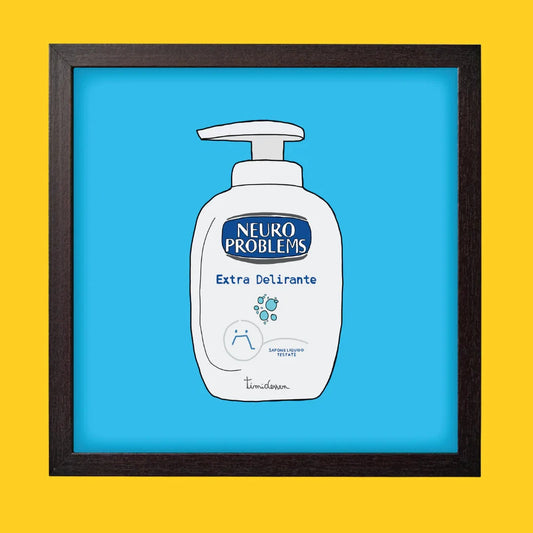 Poster con cornice - Neuro Problems