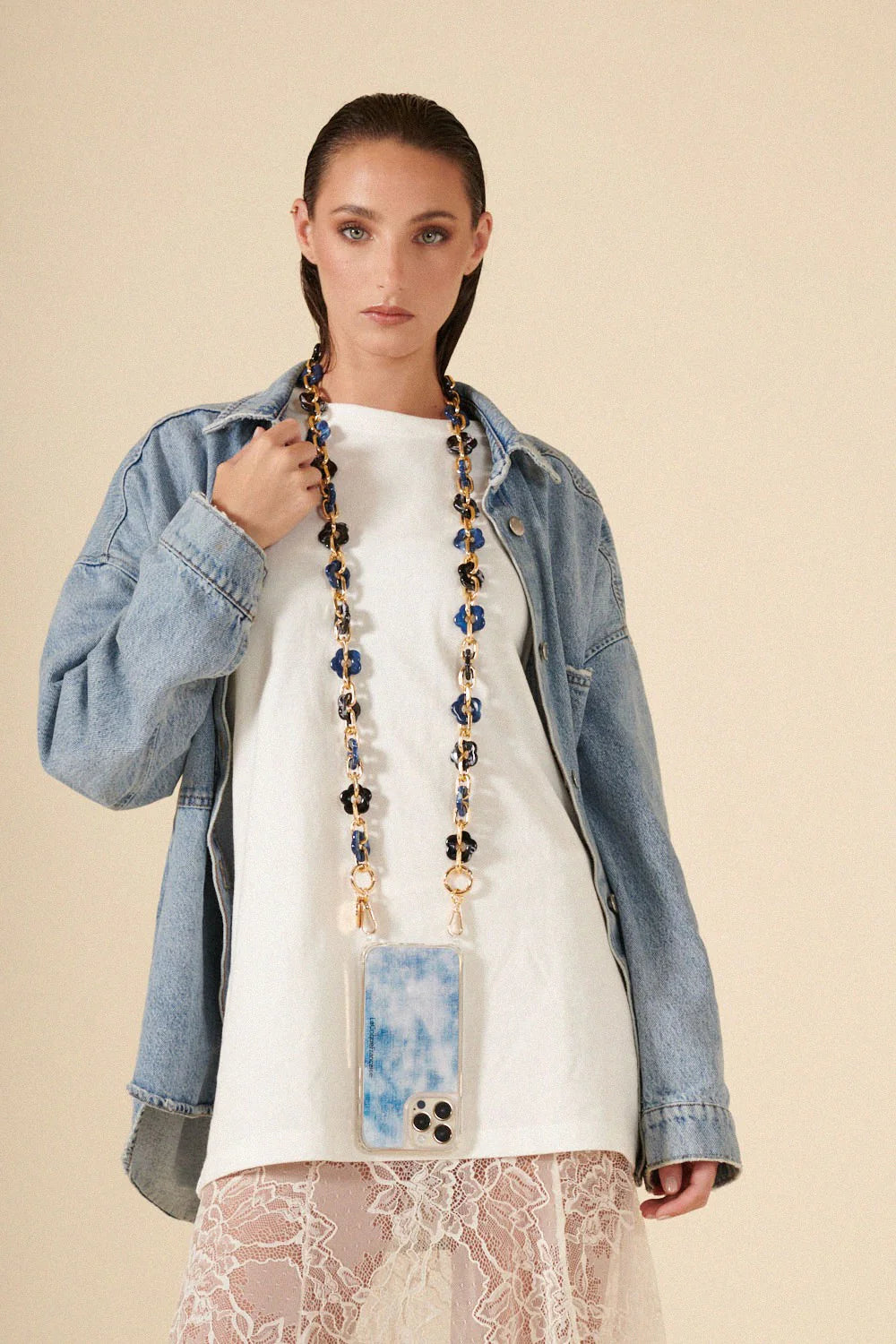 Tracolla per Cellulare CASSY - Blu