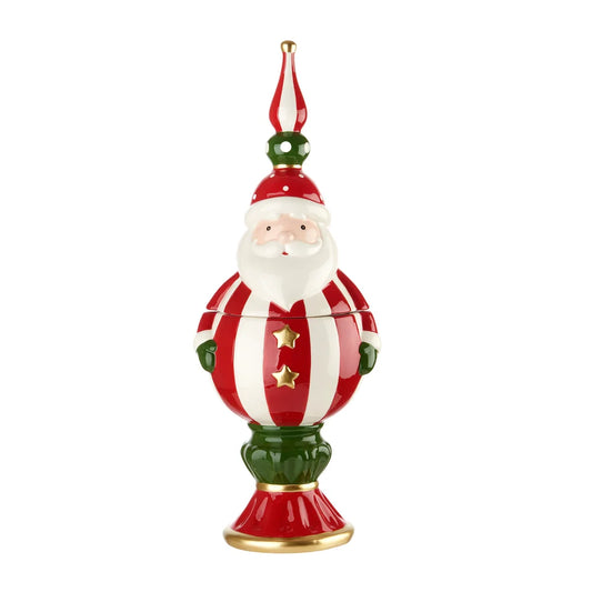 Potiche Gioie D'Inverno - Babbo Natale