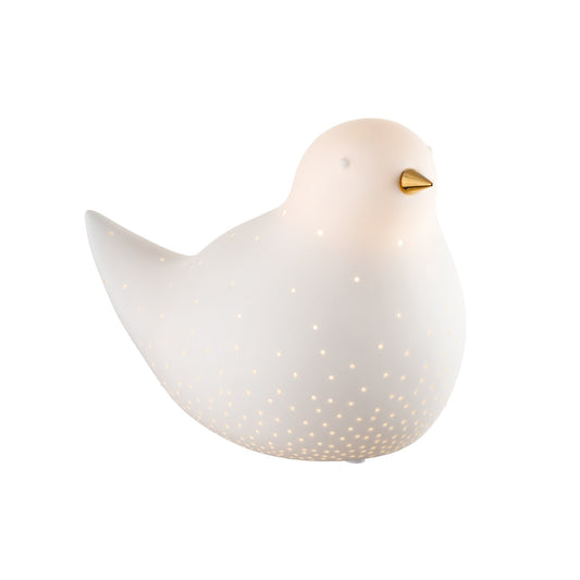 Decorazione Led Nido Felice - Uccellino