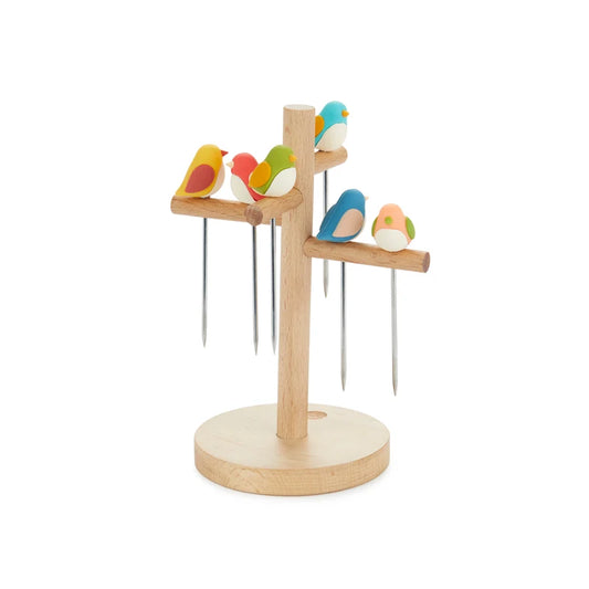 Set 6 Forchettine Aperitivo BIRDIE