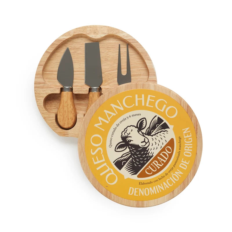 Tagliere Formaggi con Utensili MANCHEGO