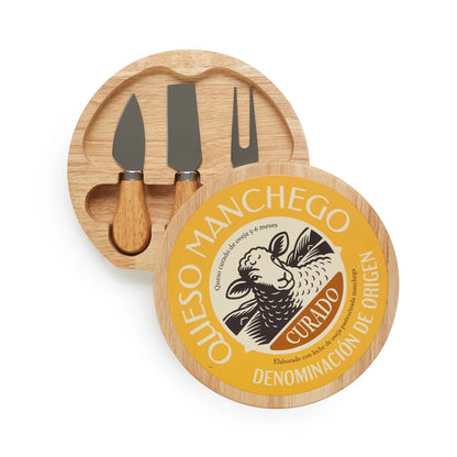 Tagliere Formaggi con Utensili MANCHEGO