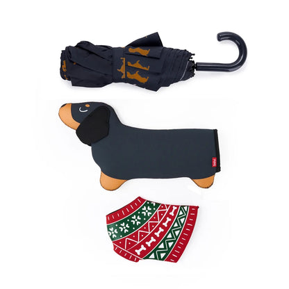 Ombrello TECKEL Natale - Vari Colori