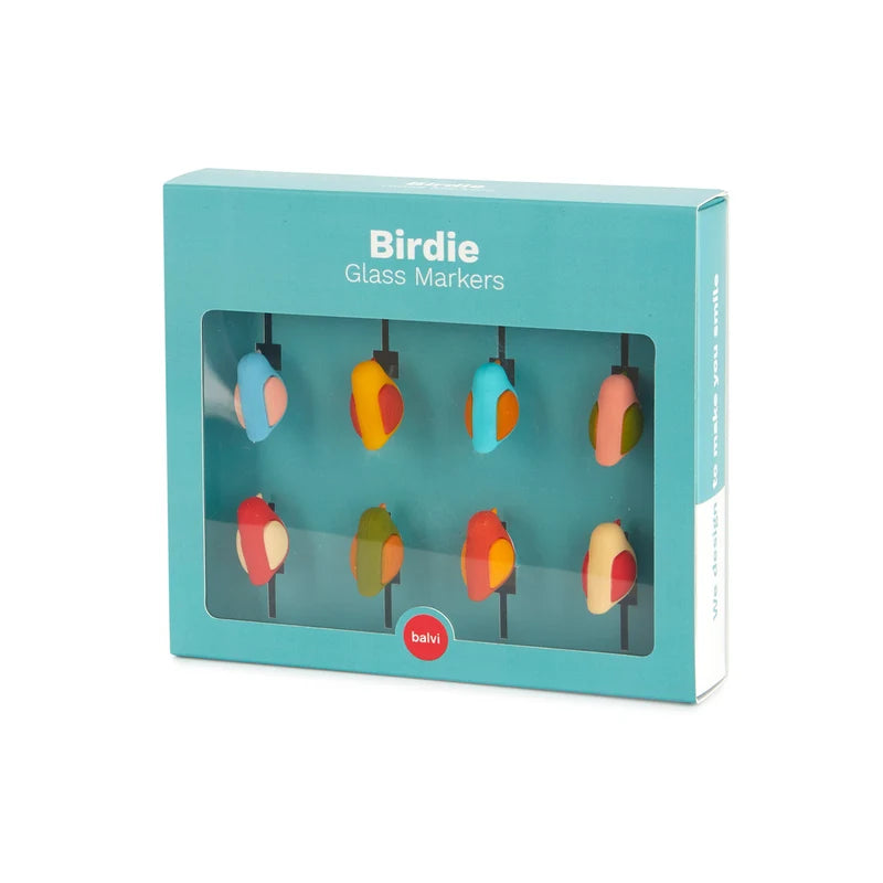 Set 8 Segnabicchieri BIRDIE