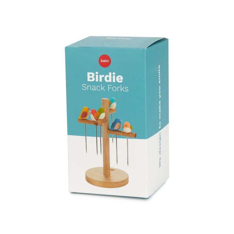 Set 6 Forchettine Aperitivo BIRDIE