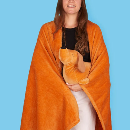Cuscino e Coperta TECKEL - Vari Colori