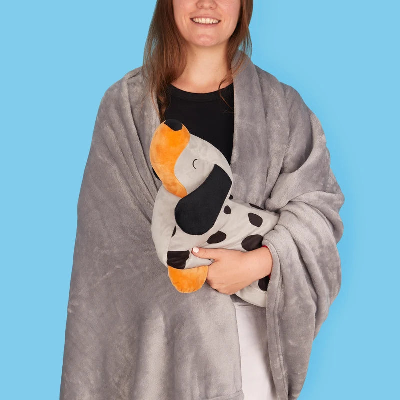 Cuscino e Coperta TECKEL - Vari Colori