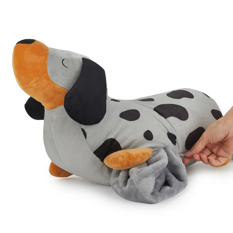 Cuscino e Coperta TECKEL - Vari Colori