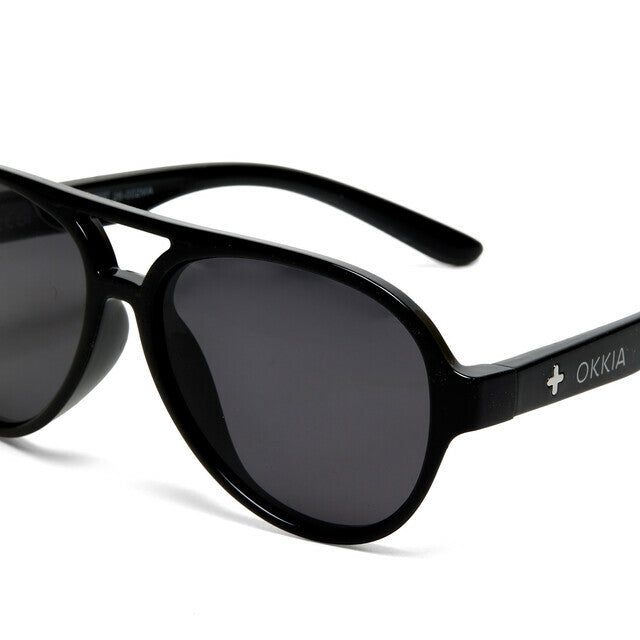 Occhiali da sole Kids AVIATORE - Nero