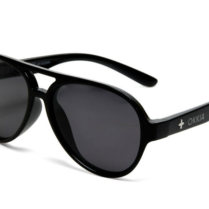Occhiali da sole Kids AVIATORE - Nero
