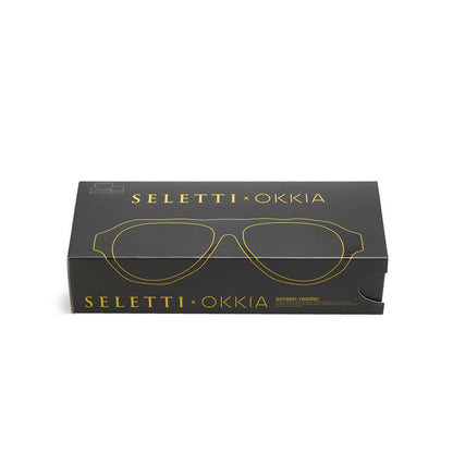 Occhiali da lettura Seletti x Okkia KEPLER - Nero