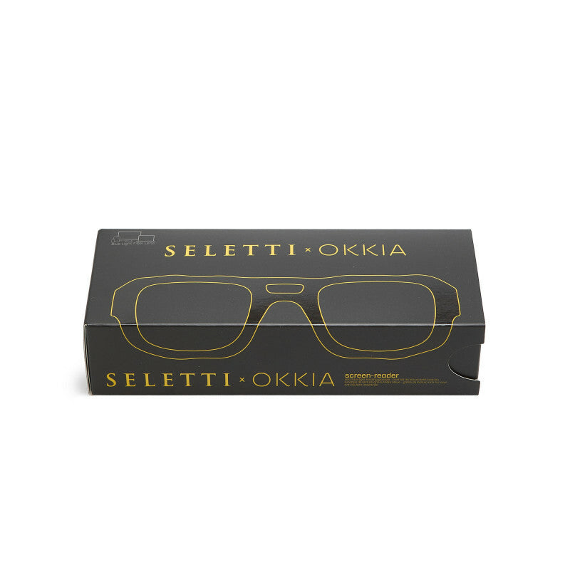 Occhiali da lettura Seletti x Okkia CHANDRA - Nero