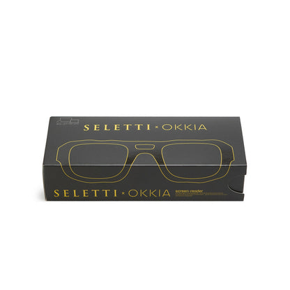 Occhiali da lettura Seletti x Okkia CHANDRA - Nero