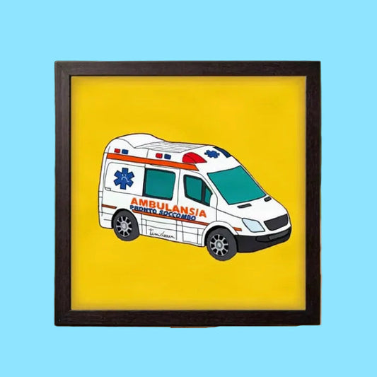 Poster con cornice - Ambulansia