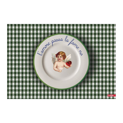 Tovaglietta "Mangia e Impara" - Varie Scritte