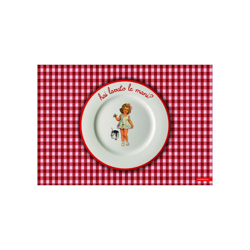 Tovaglietta "Mangia e Impara" - Varie Scritte