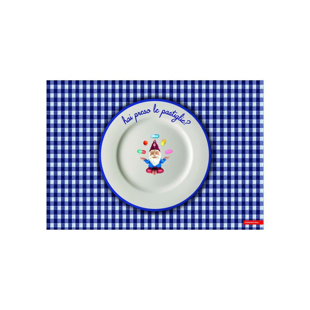 Tovaglietta "Mangia e Impara" - Varie Scritte