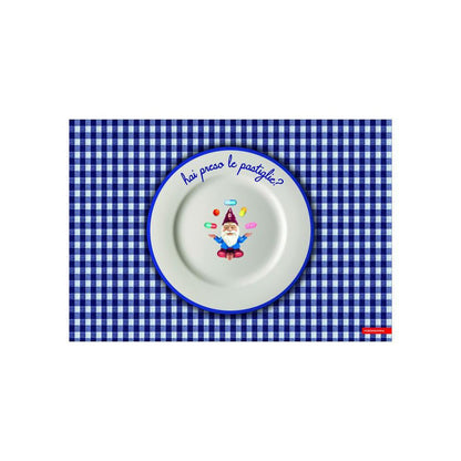 Tovaglietta "Mangia e Impara" - Varie Scritte