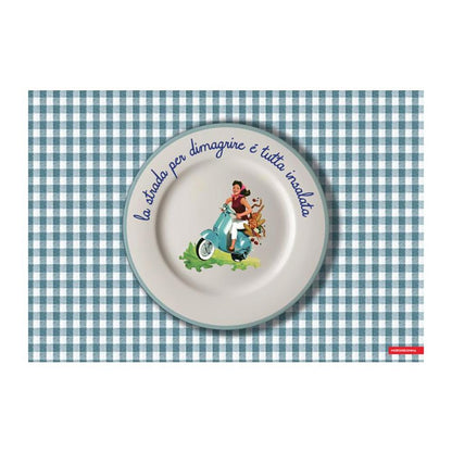 Tovaglietta "Mangia e Impara" - Varie Scritte