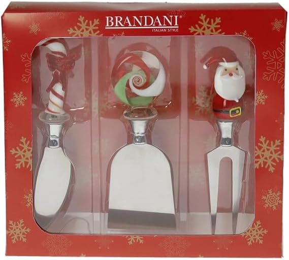 Set 3 Coltelli Formaggio Christmas