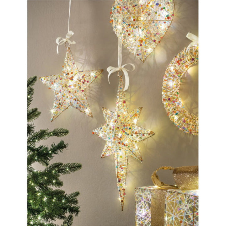 Decorazione Led Scintille Magiche - Cometa