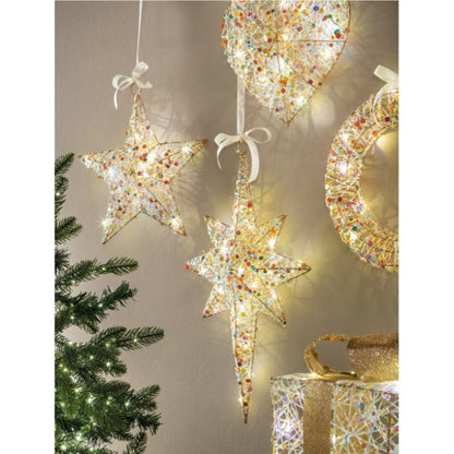 Decorazione Led Scintille Magiche - Cometa