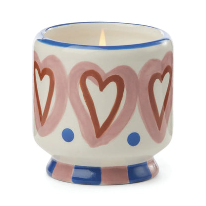 Candela A Dopo in Ceramica - Palissandro e Vaniglia