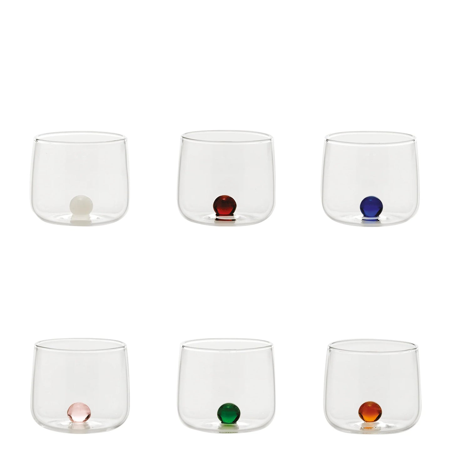 BILIA Set 6 Bicchierini Junior