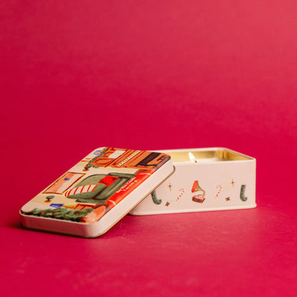 Candela Natalizia in Latta - Melograno e Abete