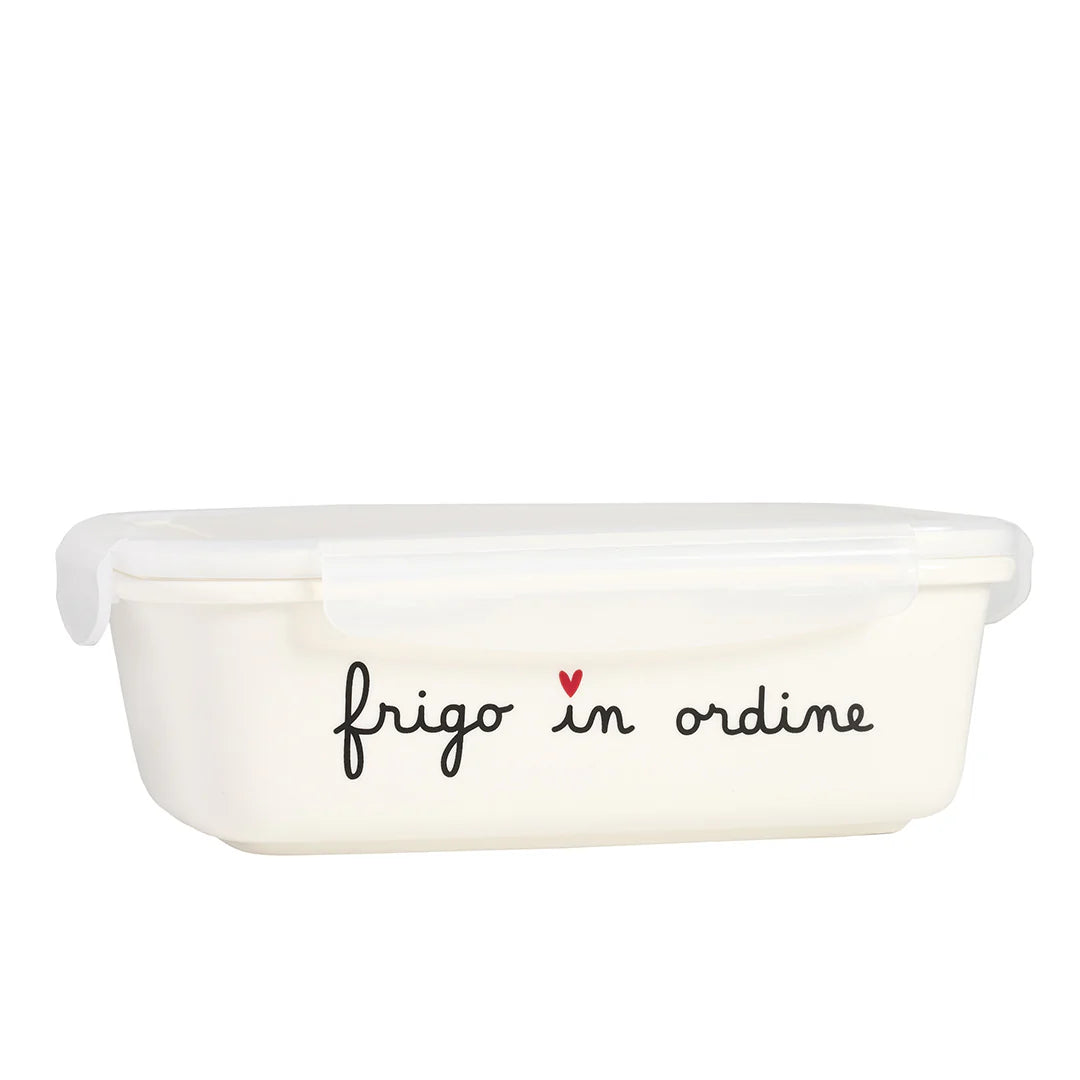 Contenitore con tappo XL "Frigo in ordine"