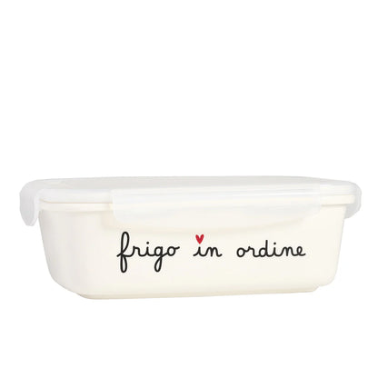 Contenitore con tappo XL "Frigo in ordine"