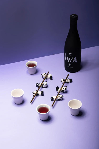 Set 6 Appoggia Bacchette PANDA