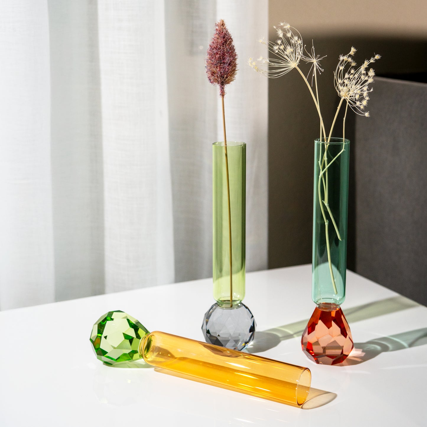 Vaso h23 Diamond - Vari Colori