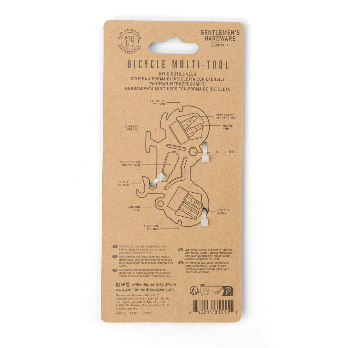 Set Attrezzi Bicicletta