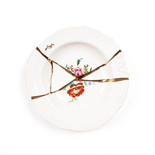 Piatto Fondo 02 Kintsugi