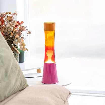 Lava Lamp Plus - Rosa e Arancione