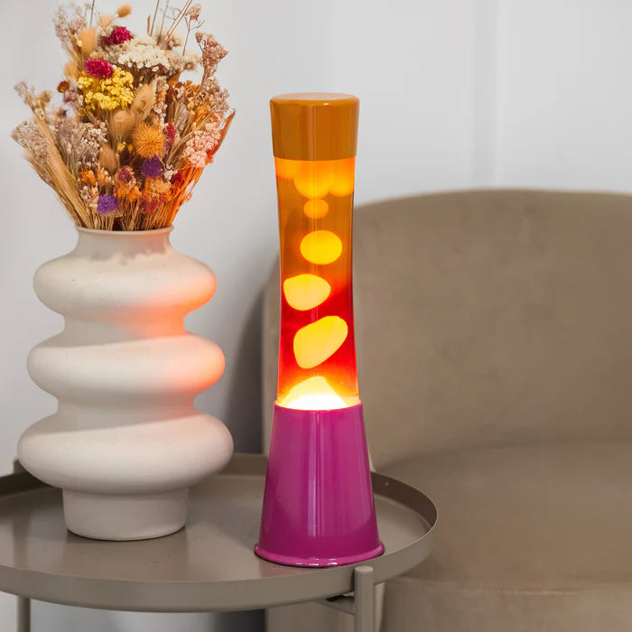 Lava Lamp Plus - Rosa e Arancione