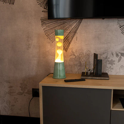 Lava Lamp Plus - Bianca e Verde