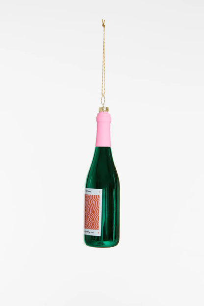 Decorazione Natalizia - Bottiglia Vino