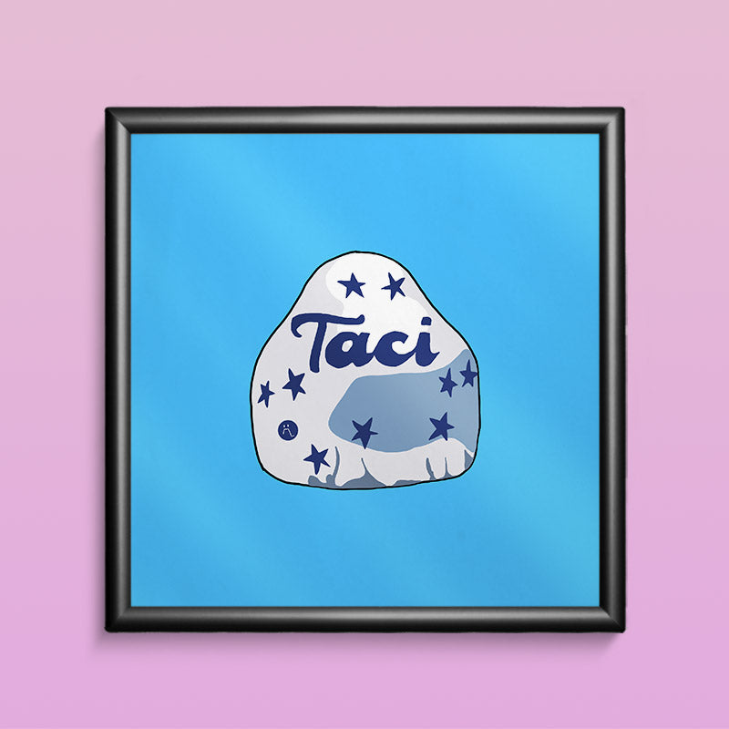 Poster con cornice - Taci