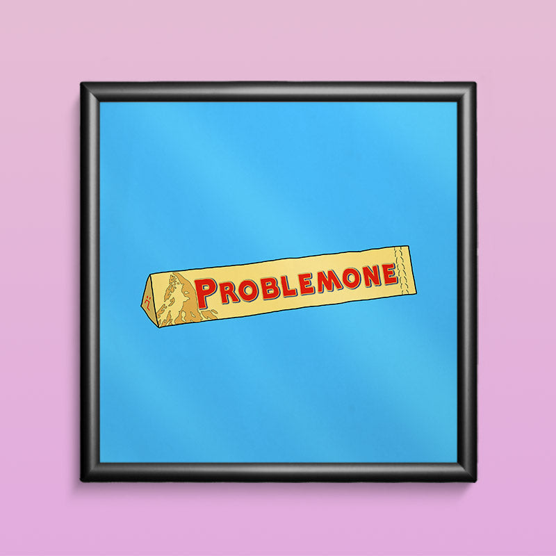Poster con cornice - Problemone