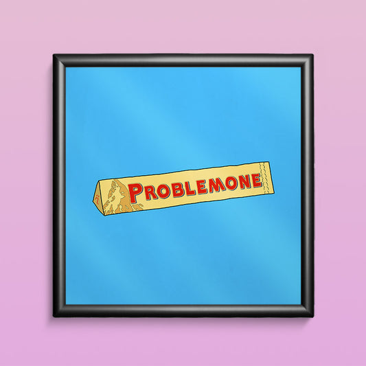 Poster con cornice - Problemone